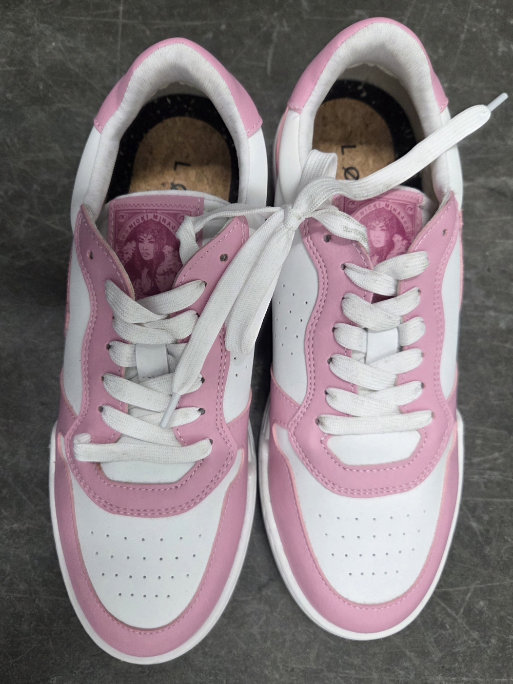 LØCI x Nicki Minaj PINK FRIDAY NEO White & Pink Sneakers